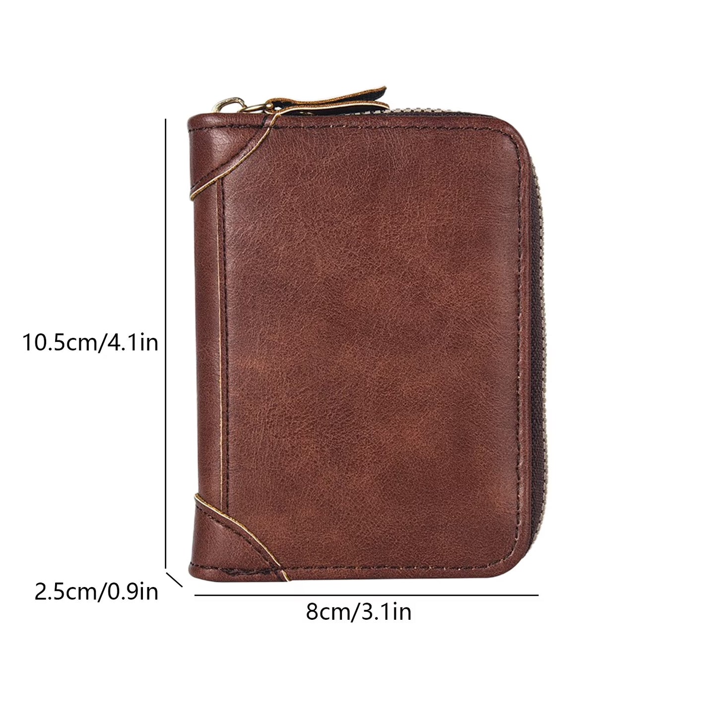 RFID Blocking Leather Wallet for Men & Women