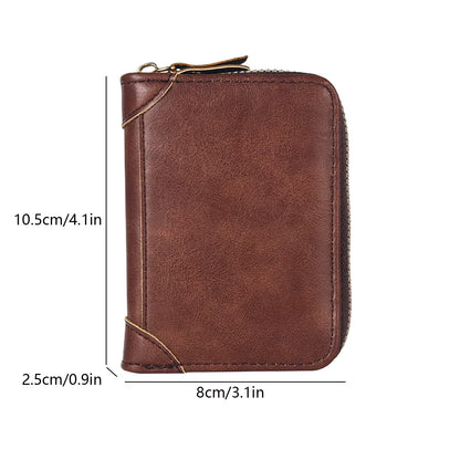 RFID Blocking Leather Wallet for Men & Women