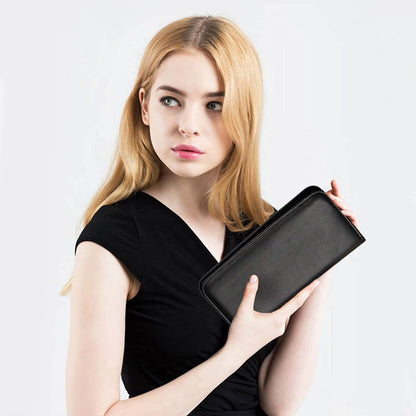 Professional PU Leather Business Card Organizer (160 Cards)