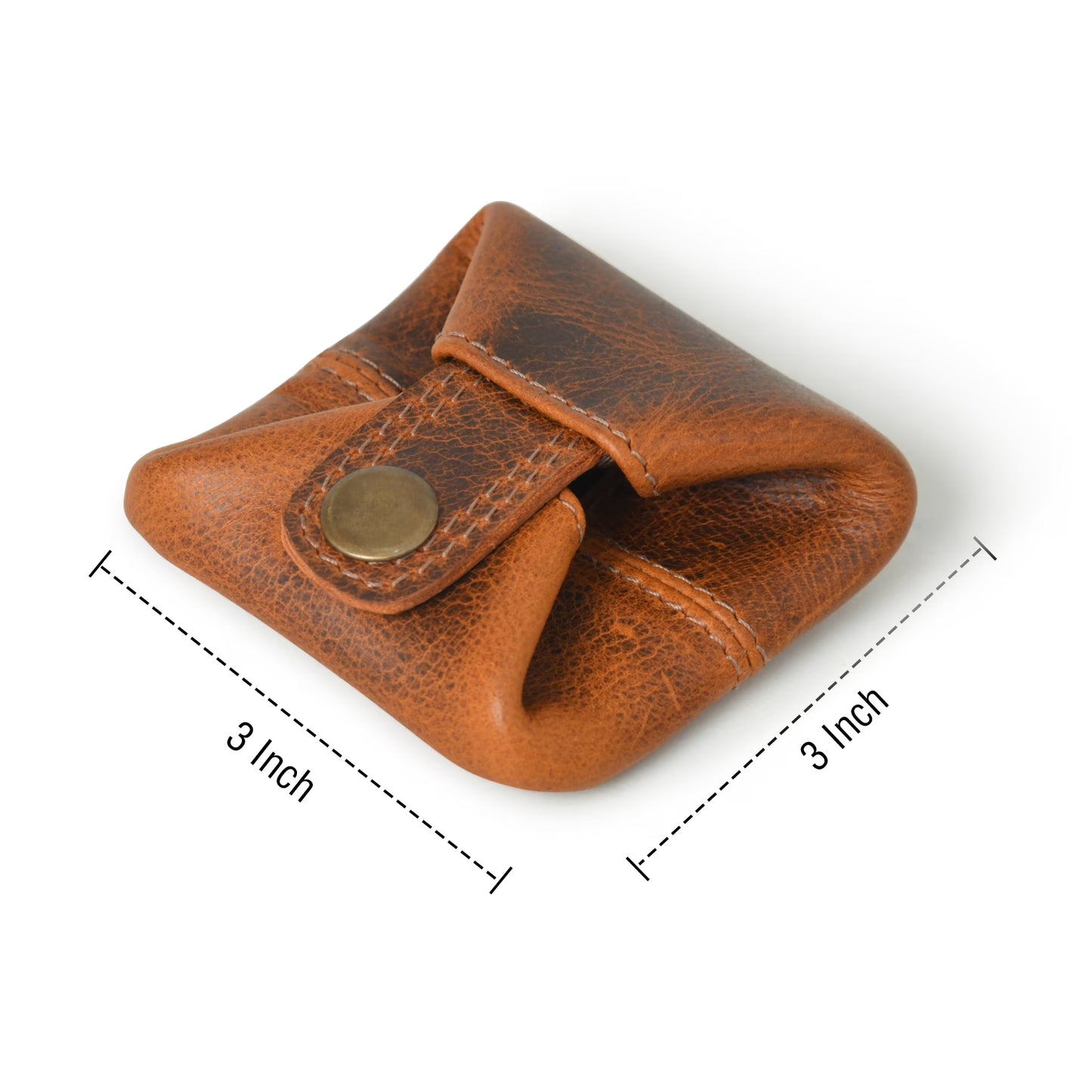 Leather Coin Pouch Mini Pocket Wallet