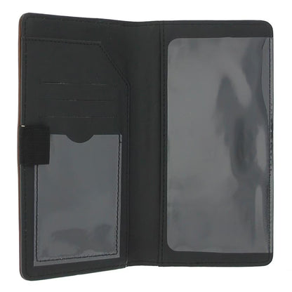 Christian Art Gifts Vegan Leather Checkbook Cover with Scripture Design
